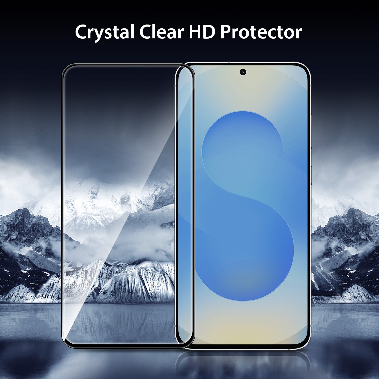 Tough On Samsung Galaxy S25 FE Full Tempered Glass Screen Protector