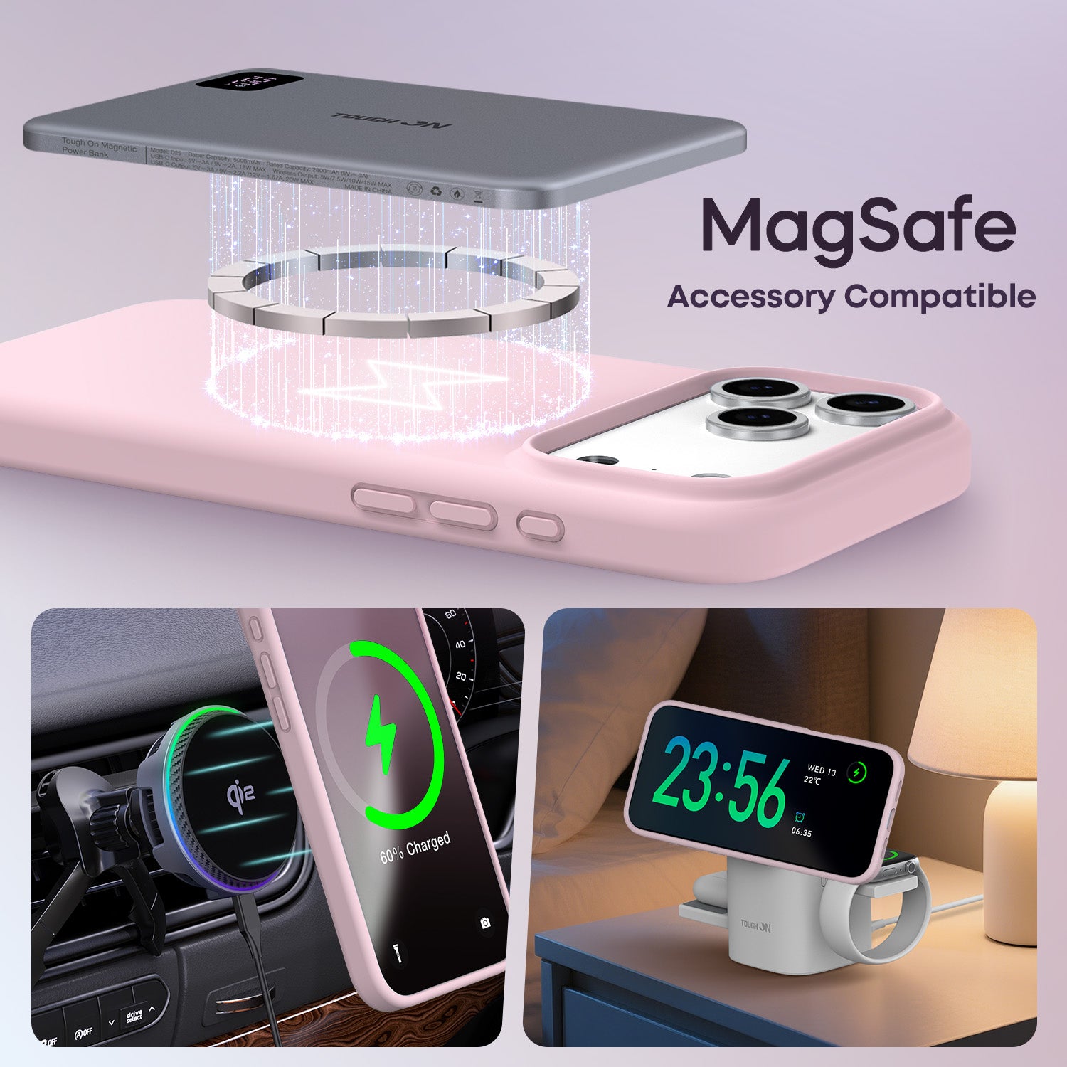 Tough On Silicone MagSafe Case with Camera Control for iPhone 17 Series