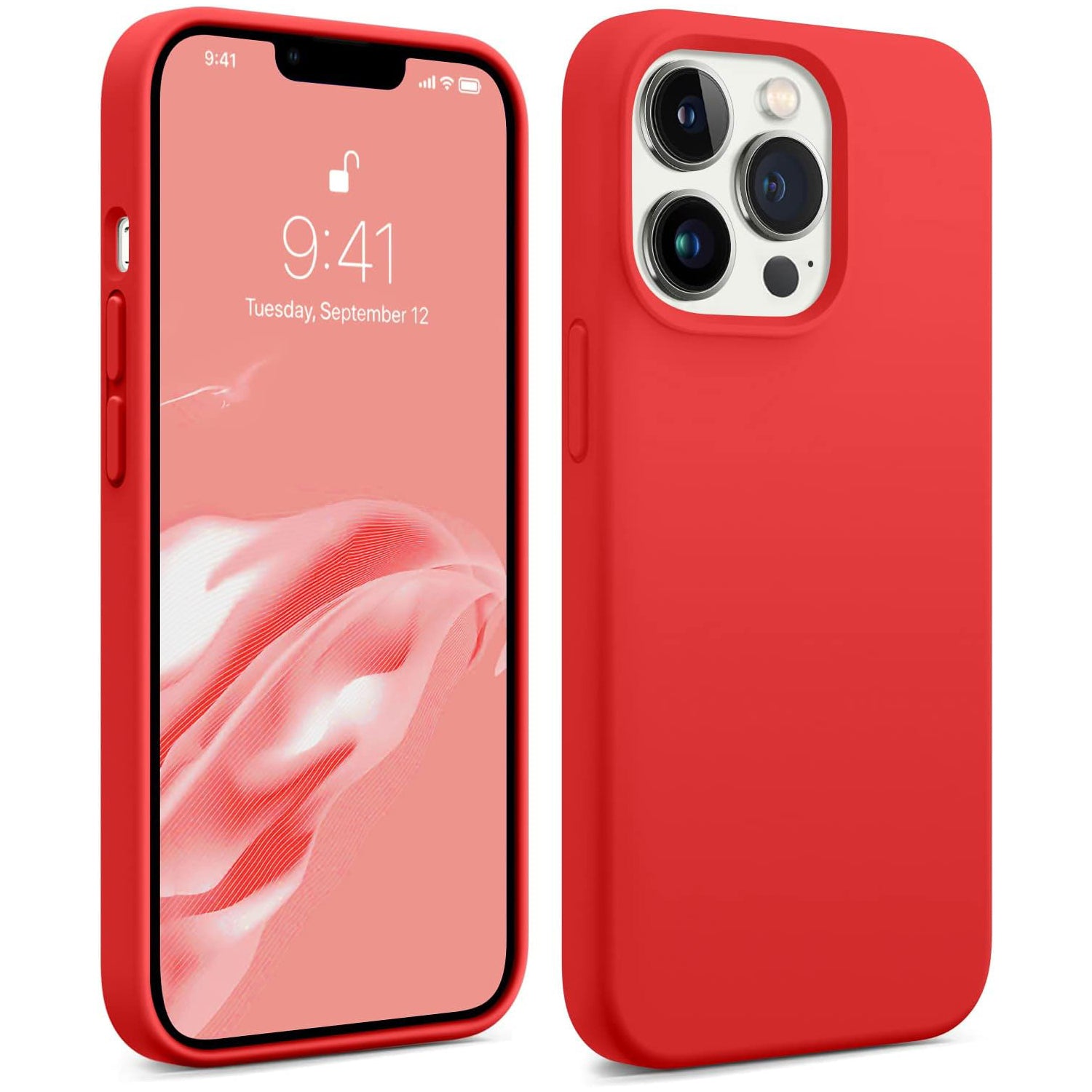 Tough On iPhone 13 Pro Max Case Strong Liquid Silicone Case