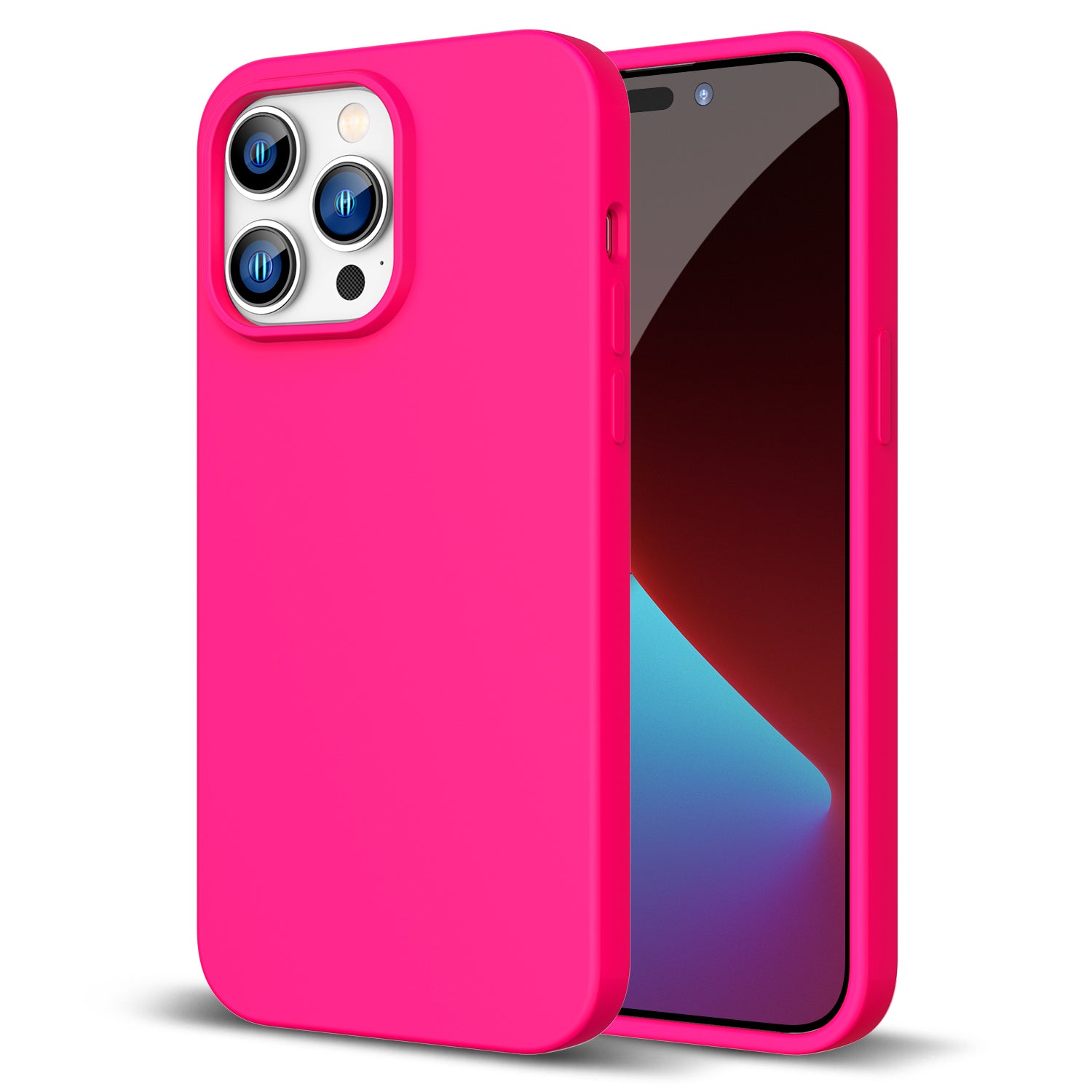 Tough On iPhone 14 Pro Max Strong Liquid Silicone Case