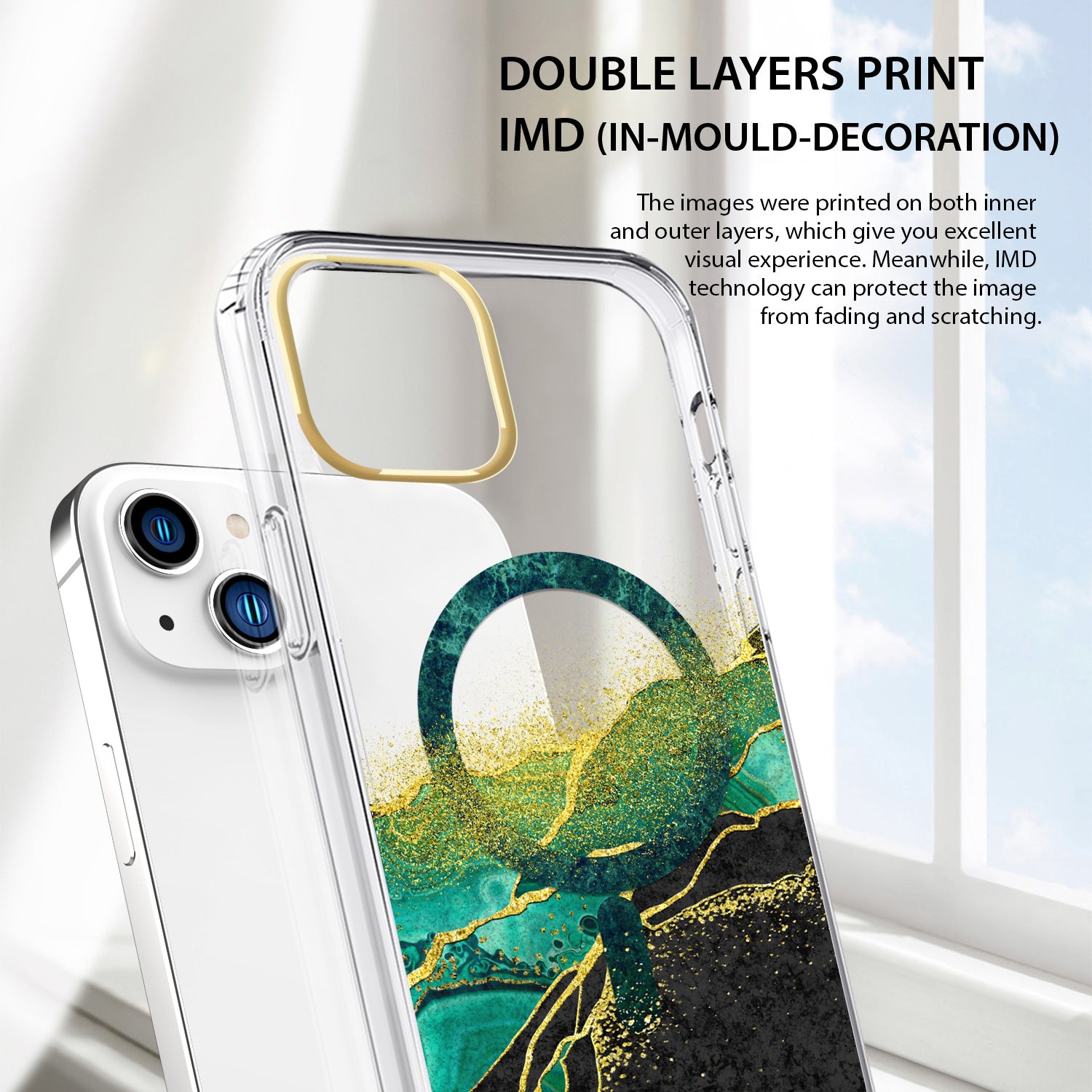 Tough On iPhone 15 Case Emerald With MagSafe