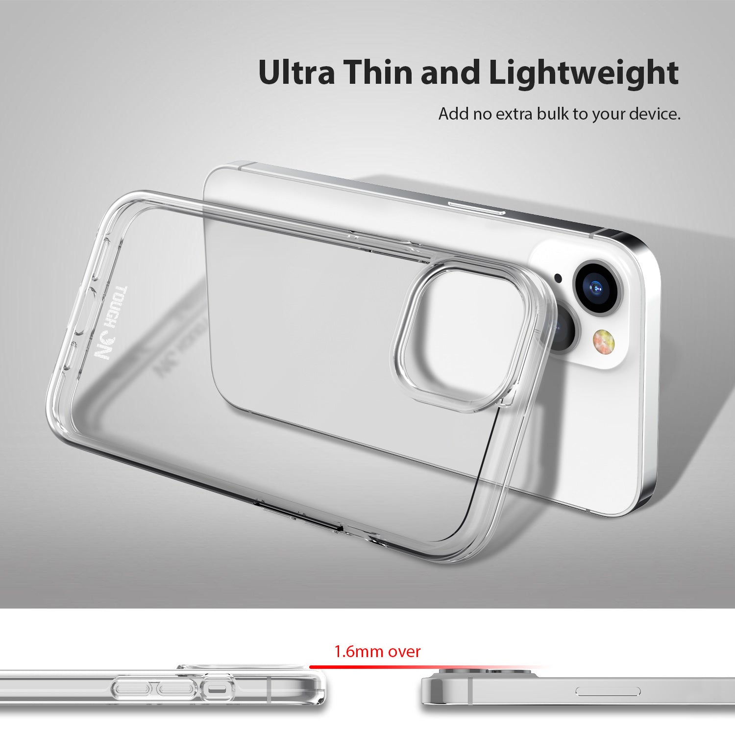Tough On iPhone 15 Plus Case Clear