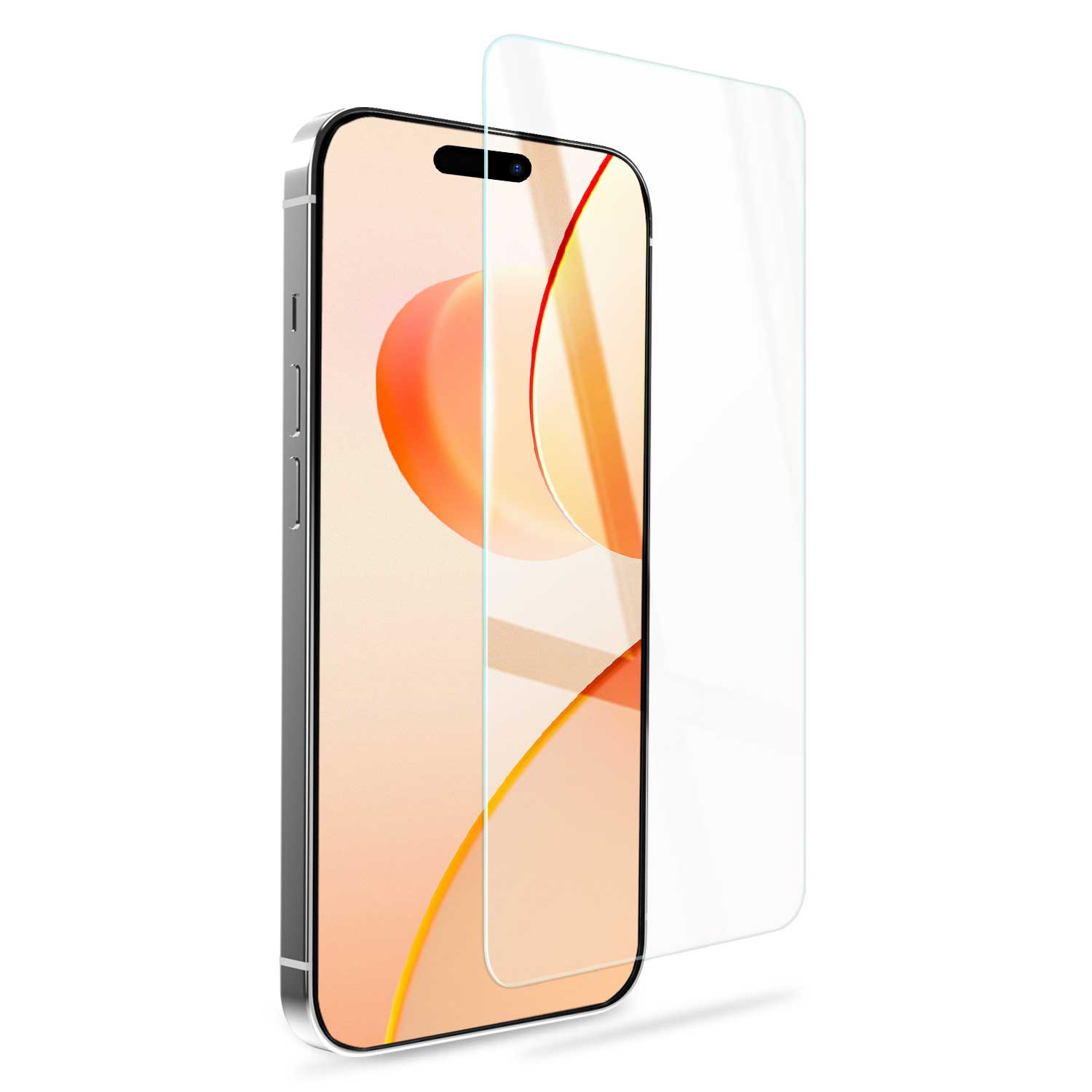 Tough On iPhone 15 Pro Max Double-strong Tempered Glass Screen Protector Clear