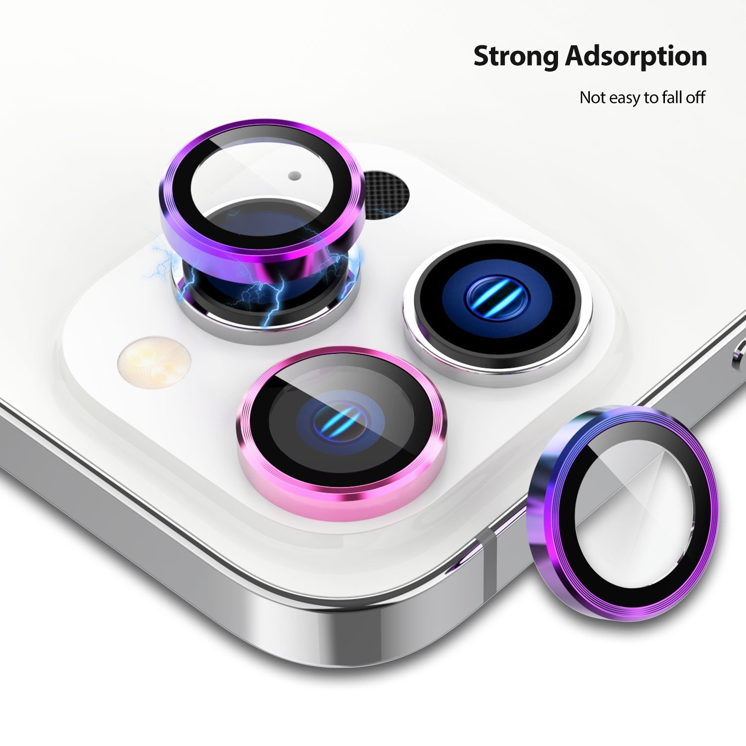 Tough On iPhone 15 Pro Max Rear Camera Protector Tempered Glass