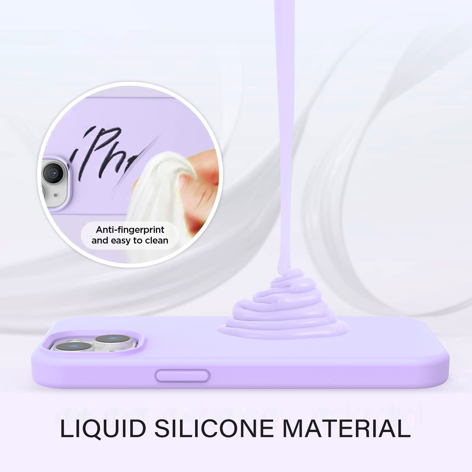 Tough On iPhone 16e / iPhone 15 Strong Liquid Silicone Case with Magsafe