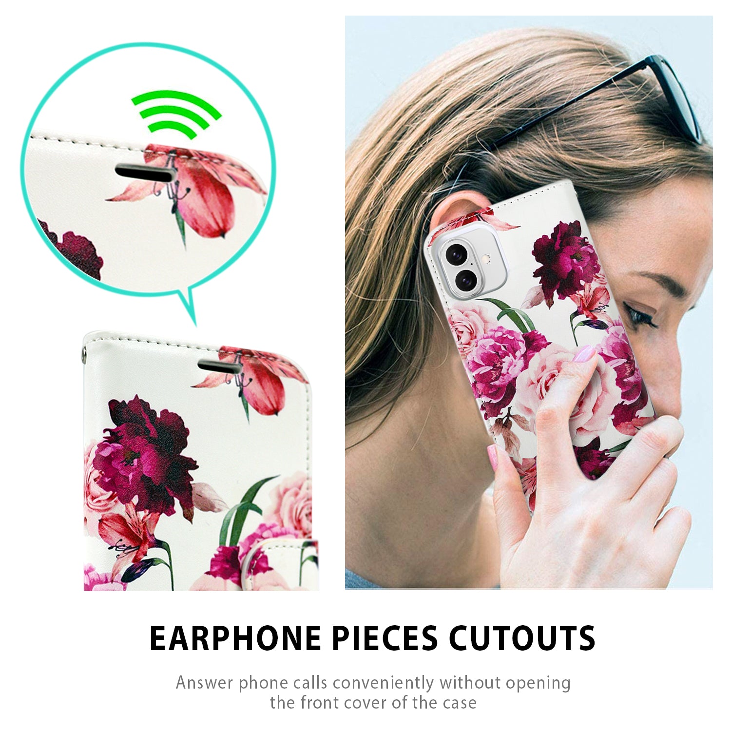 Tough On iPhone 16 Plus Case Magnetic Detachable Leather