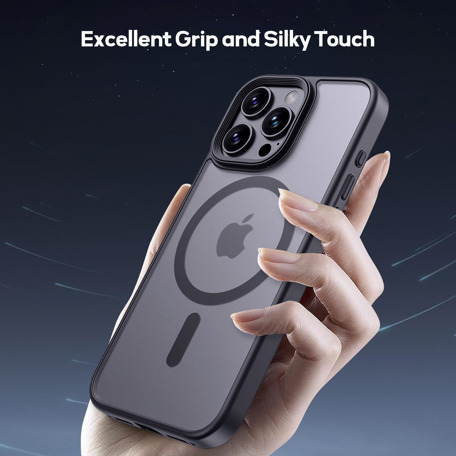 Tough On iPhone 16 Pro Case With MagSafe Matte Black