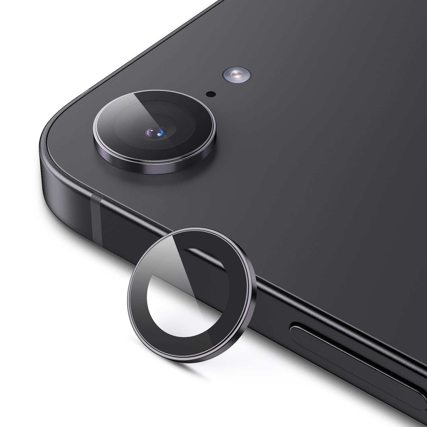 Tough On iPhone 16e Camera lens Protector Tempered Glass Individual Ring