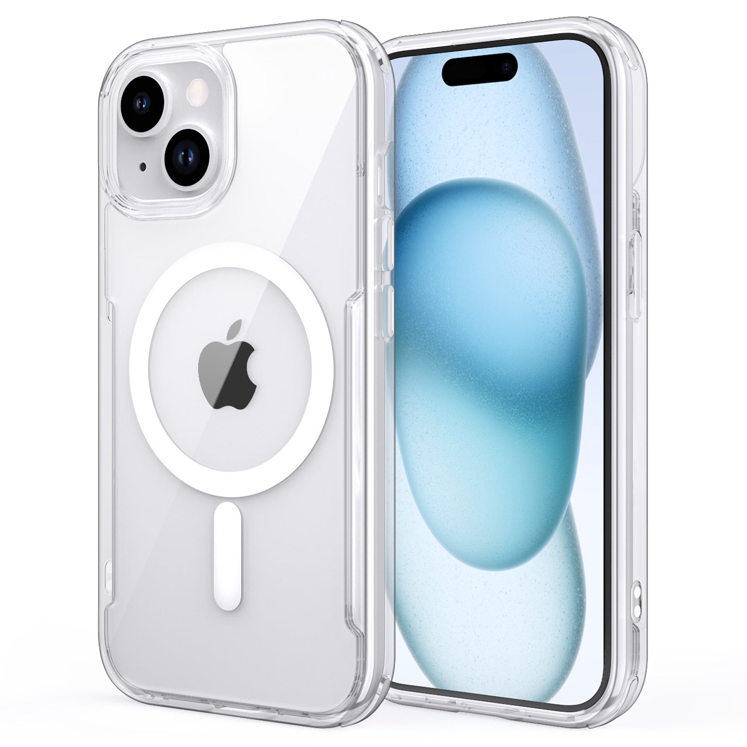 Tough On Clear MagSafe Case with No Yellowing for iPhone