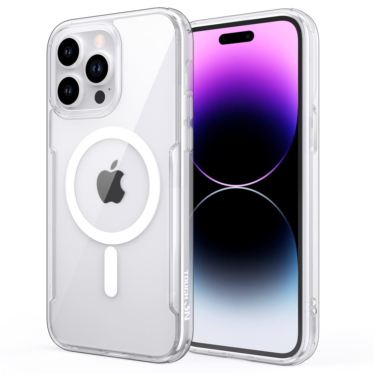 Tough On Clear MagSafe Case with No Yellowing for iPhone