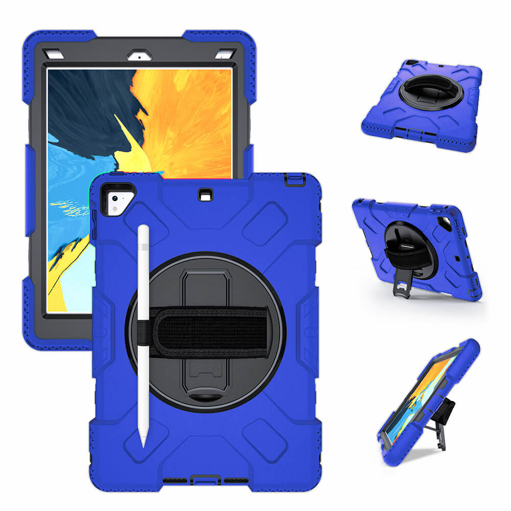 Tough On iPad 5 / 6th Gen 9.7" Case Rugged Protection Blue