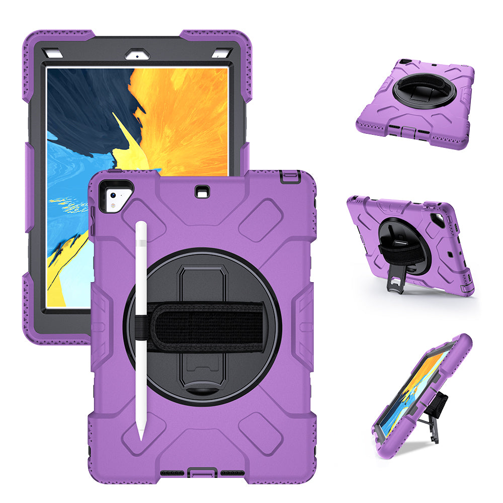 Tough On iPad 6th Gen Case Rugged Protection Purple