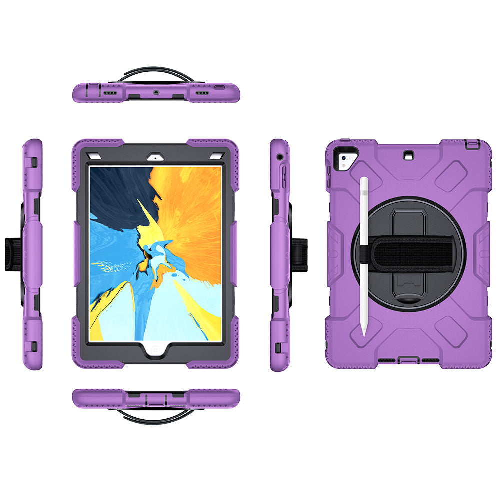 Tough On iPad 5 / 6th Gen 9.7" Case Rugged Protection Purple