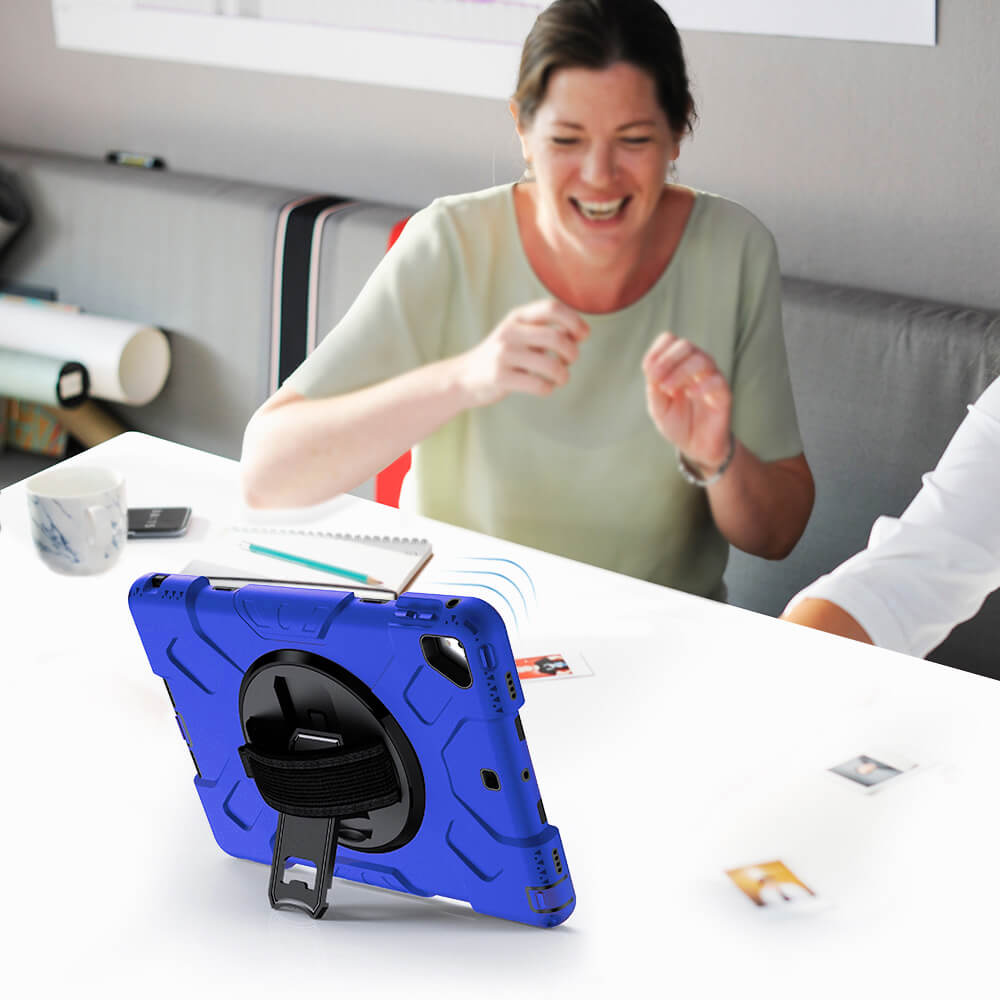 Tough On iPad 5 / 6th Gen 9.7" Case Rugged Protection Blue