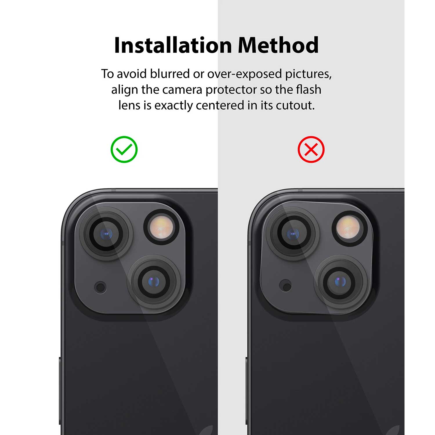 Ringke iPhone 13 Mini Camera Lens Protector 2pack