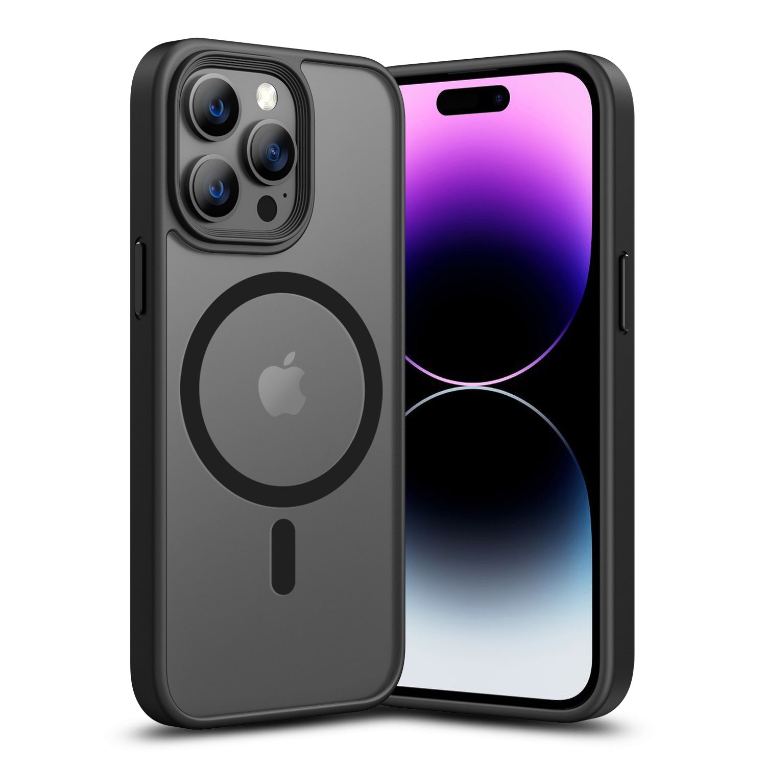 Clear Case Matte Black Phone Case Tough On IPhone 14 Pro Max Matte