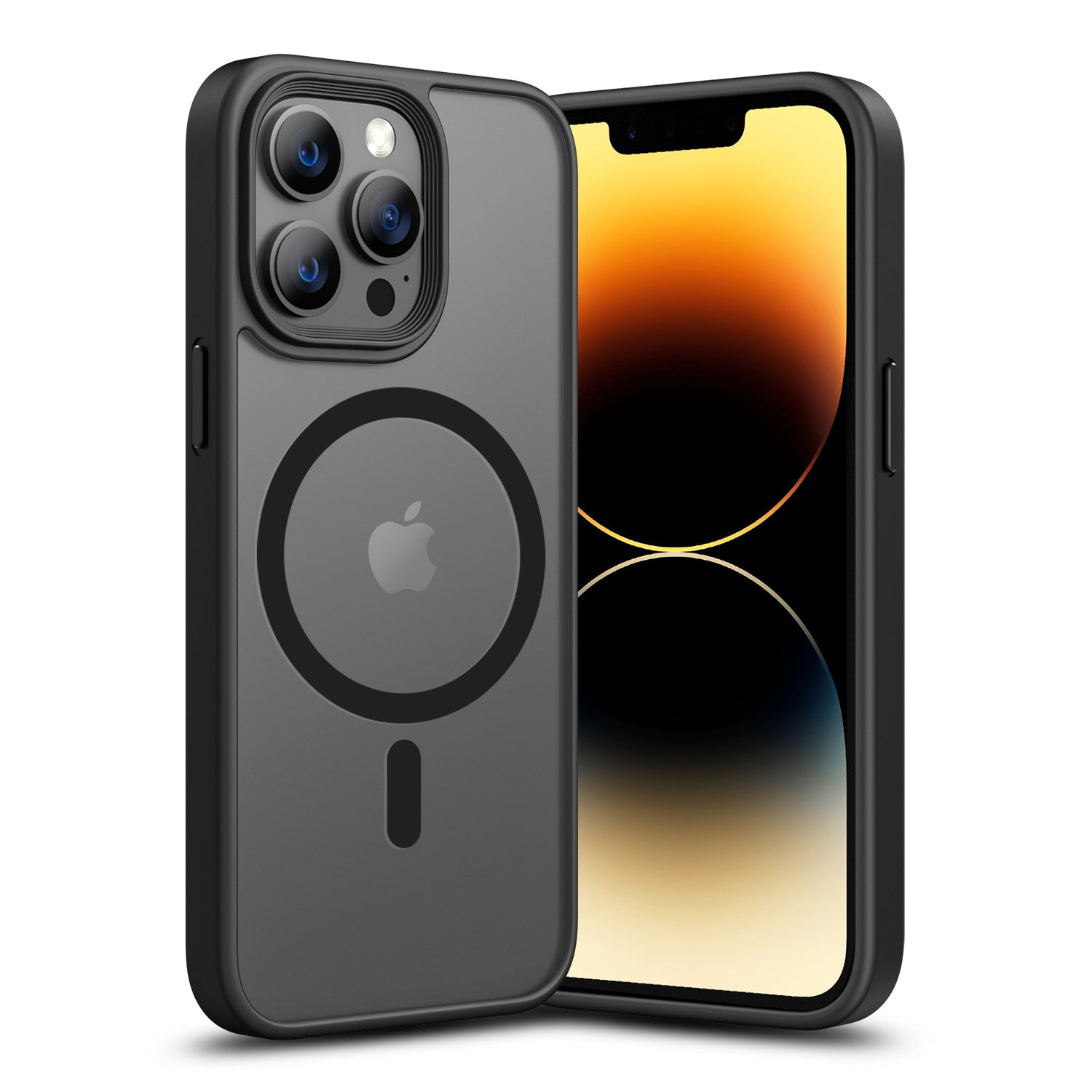 Tough On iPhone 13 Pro Max Matte Case With Magsafe Black Tough On iPhone 13 Pro Max Matte Case With Magsafe Black
