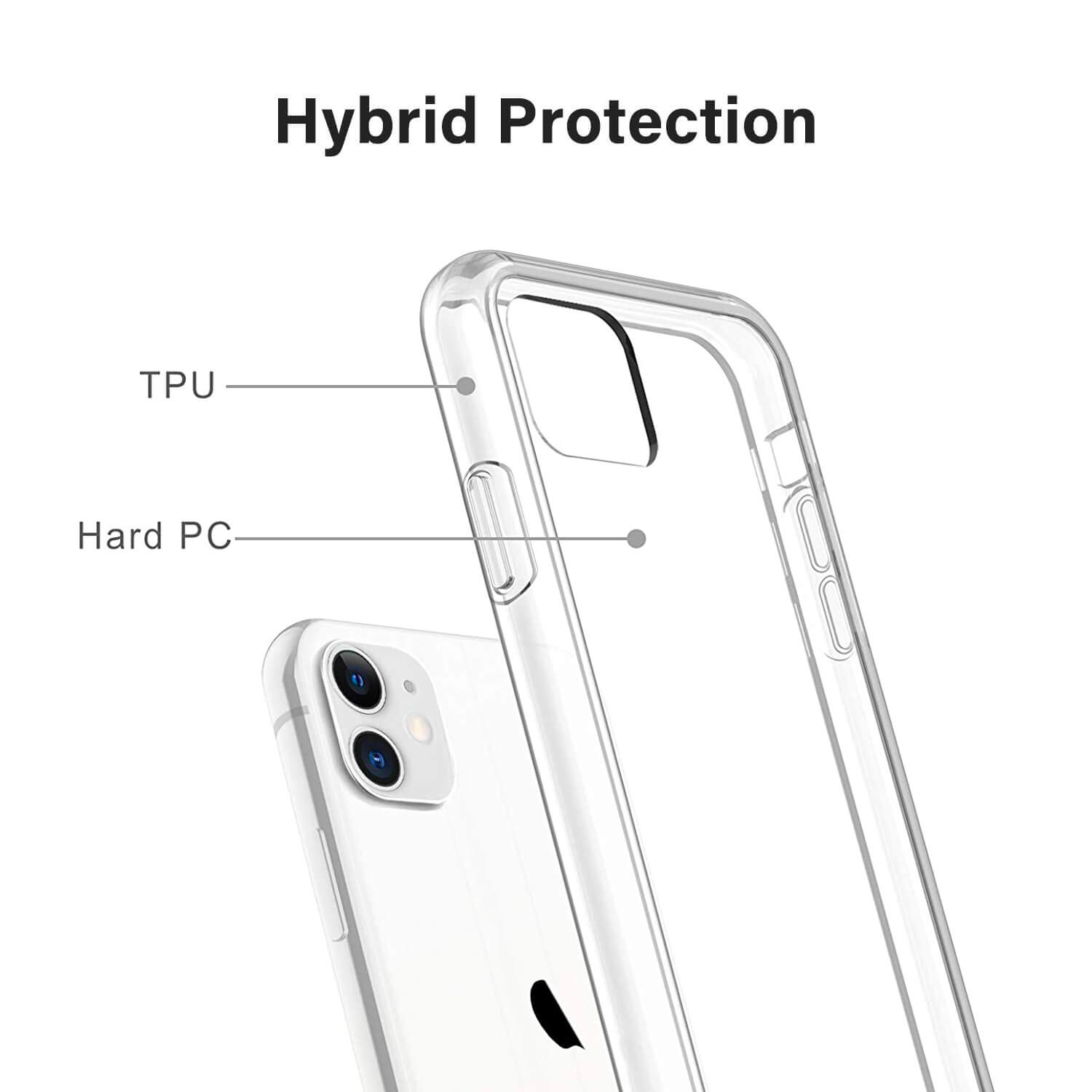 Tough On iPhone 11 Case Clear