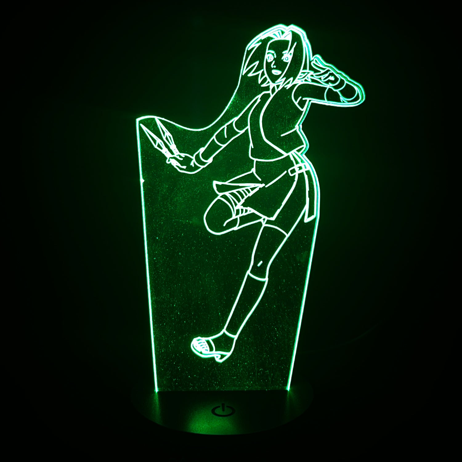 NARUTO 3D RGB App Controlled USB LED Night Light Sakura