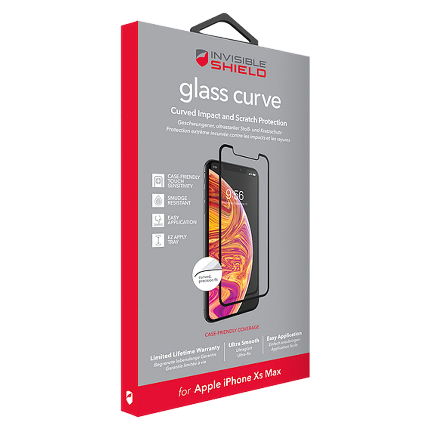 ZAGG InvisibleShield iPhone Xs Max Glass Curve Screen Protector