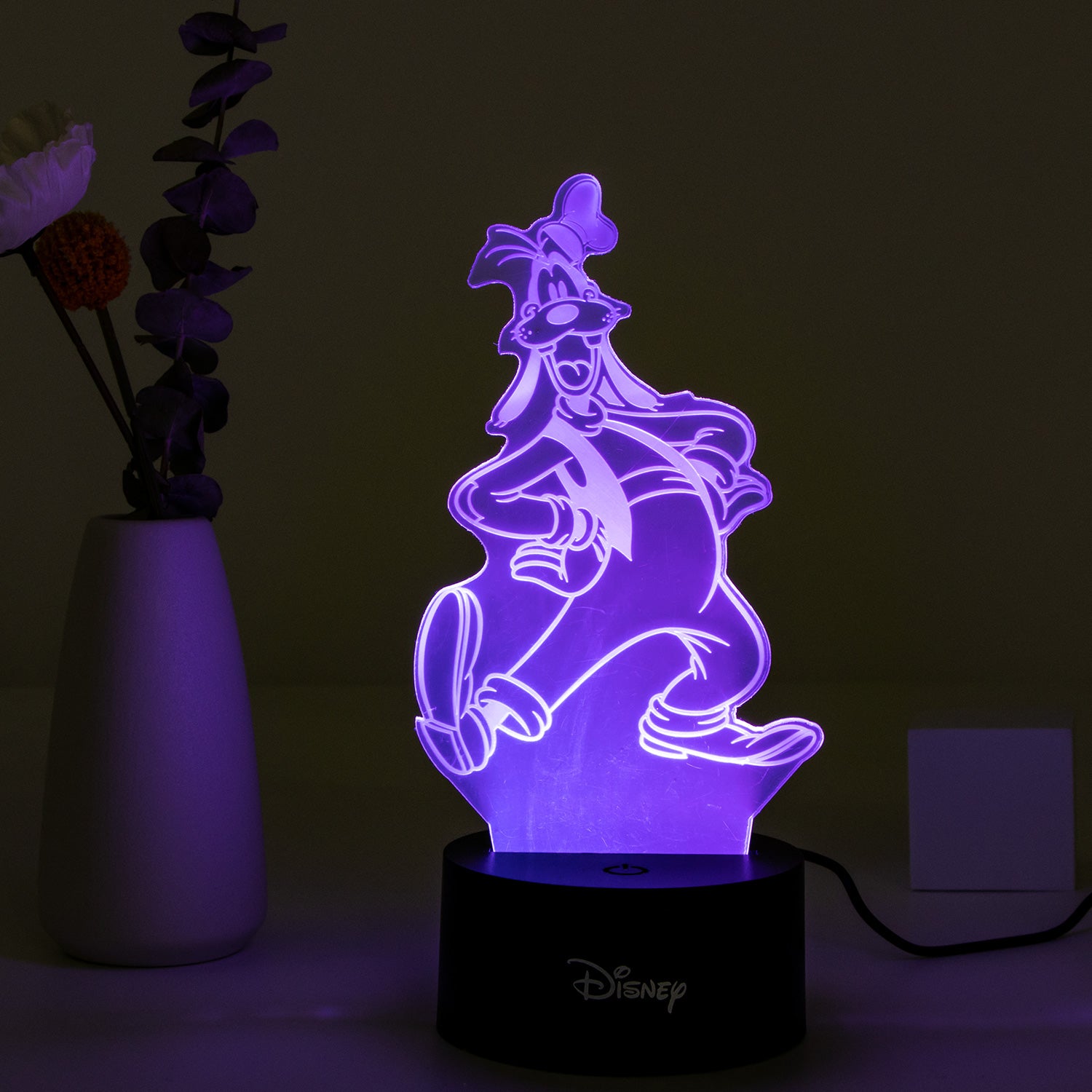 Disney 3D RGB App Controlled USB LED Night Light Goofy