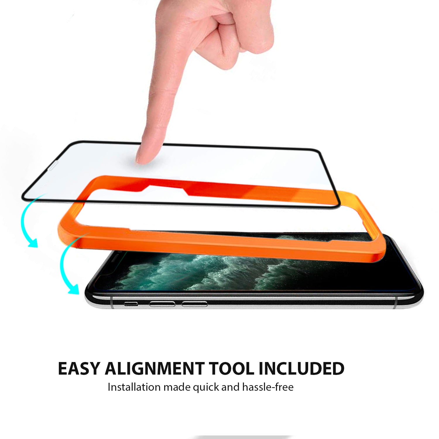 iPhone XS Max EFM TT Sapphire + Tempered Glass Screen Protector