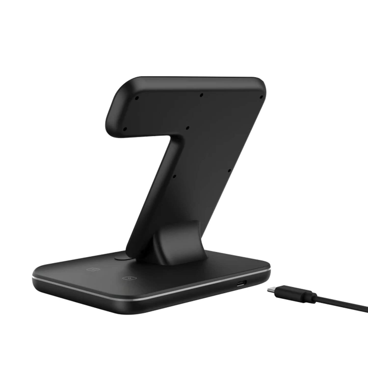 PTC Select 3 in 1 Wireless Charger Stand Dock for Apple iPhone iWatch Airpods