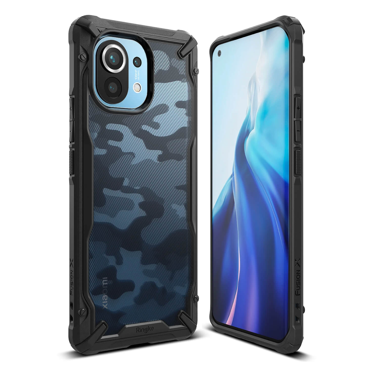 Ringke Xiaomi Mi 11T & 11T Pro Case Fusion X Camo Black