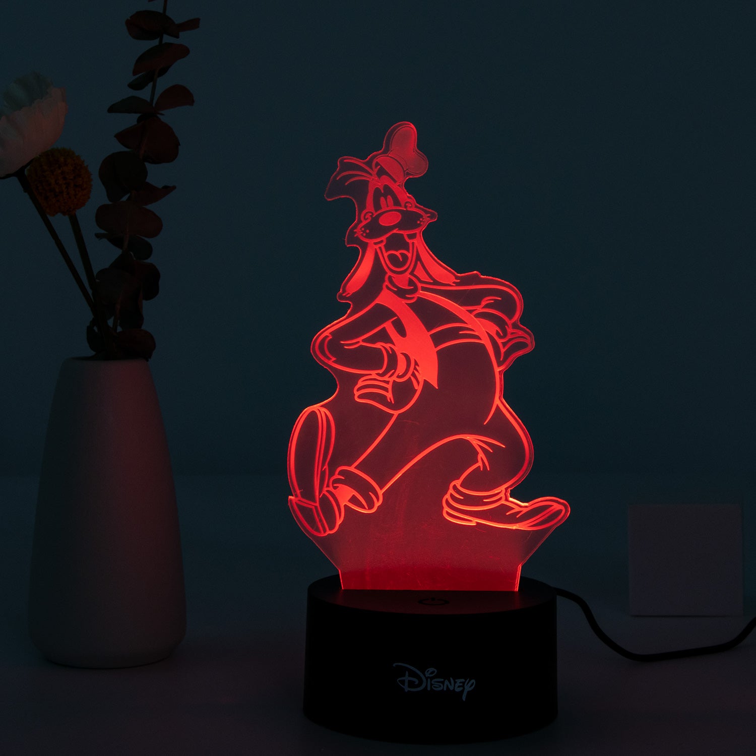 Disney 3D RGB App Controlled USB LED Night Light Goofy
