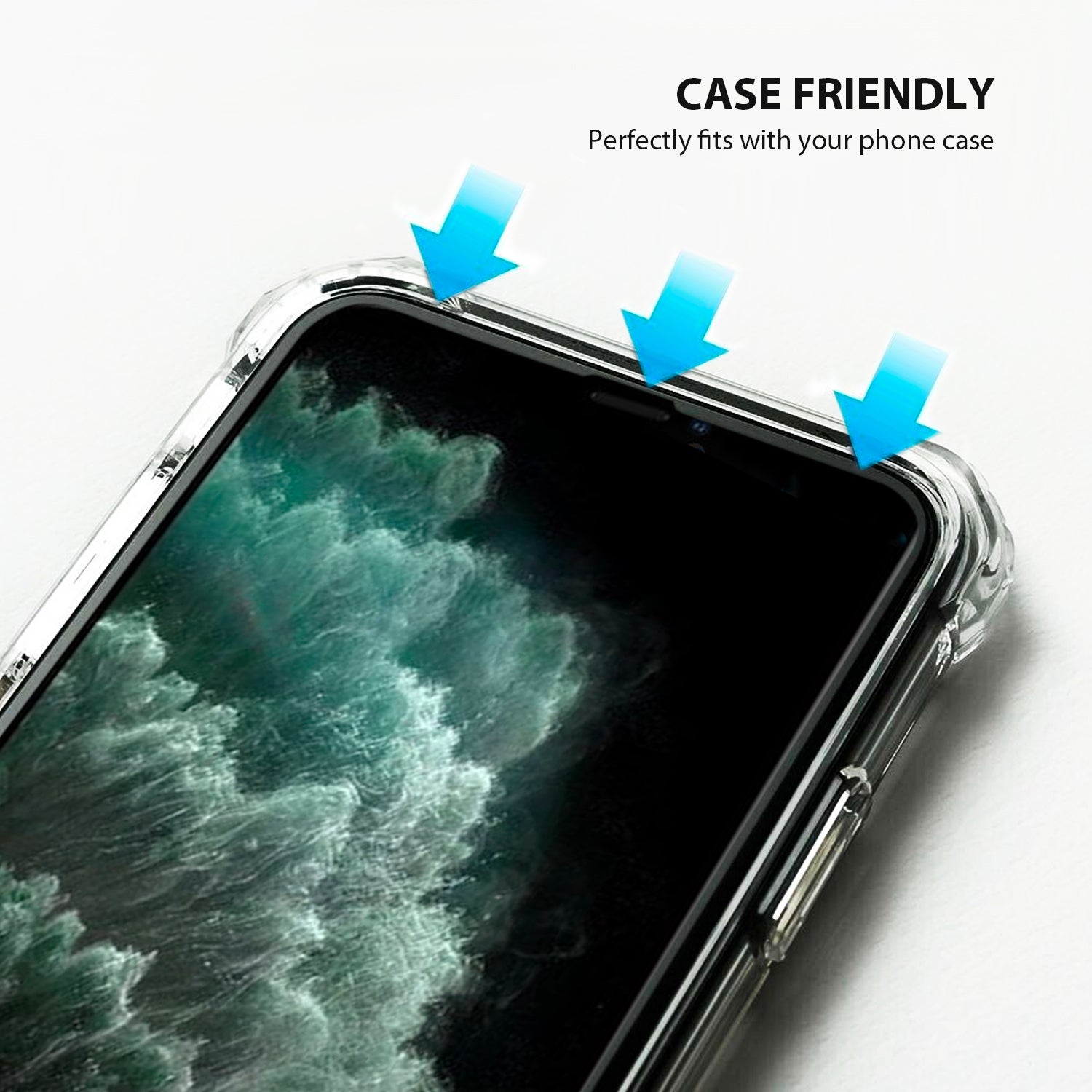iPhone XS Max EFM TT Sapphire + Tempered Glass Screen Protector