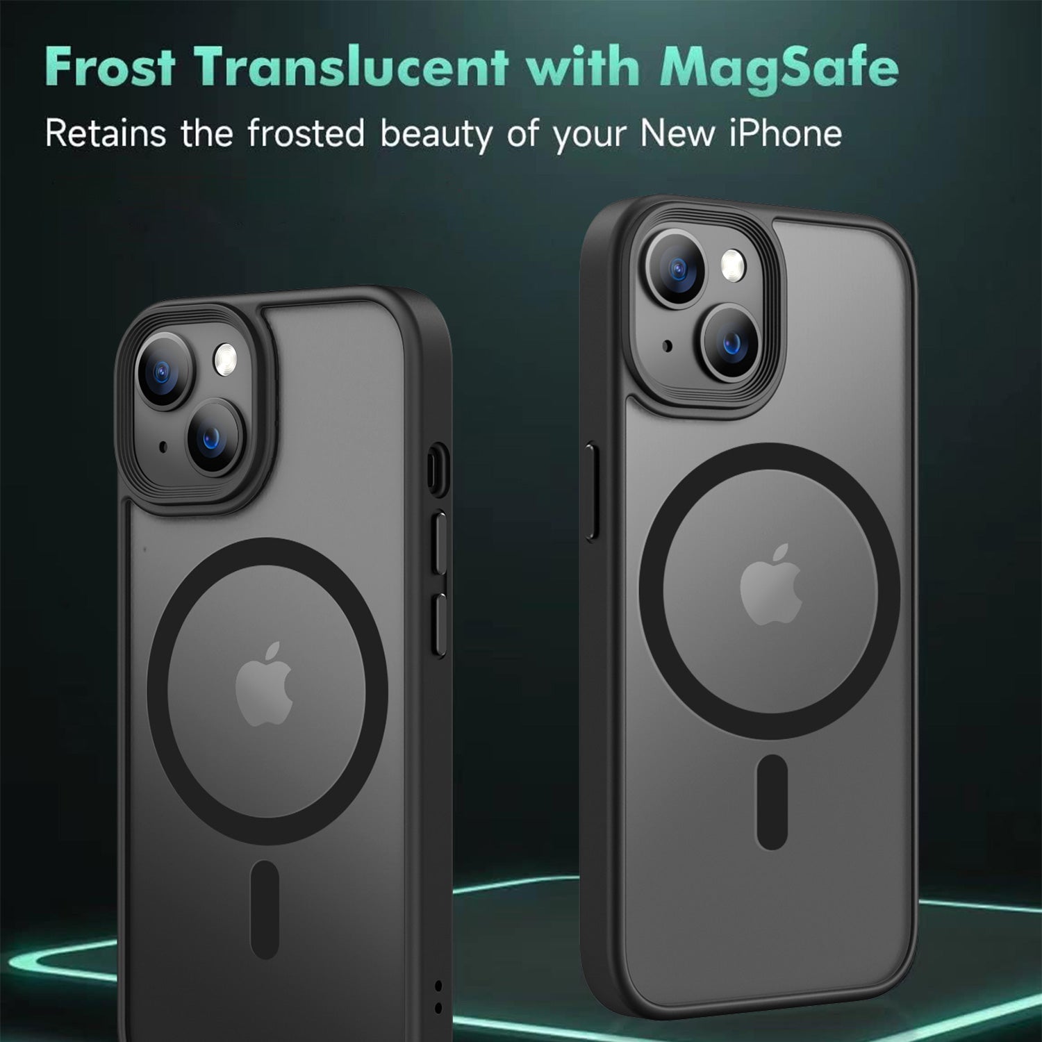 Tough On iPhone 13 Matte Case With Magsafe Black