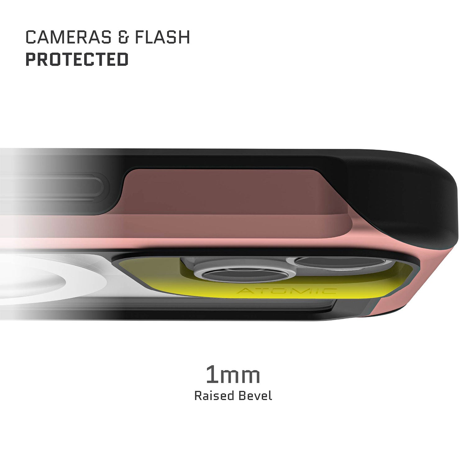 Ghostek iPhone 14 Plus Case Atomic Slim with Magsafe Pink