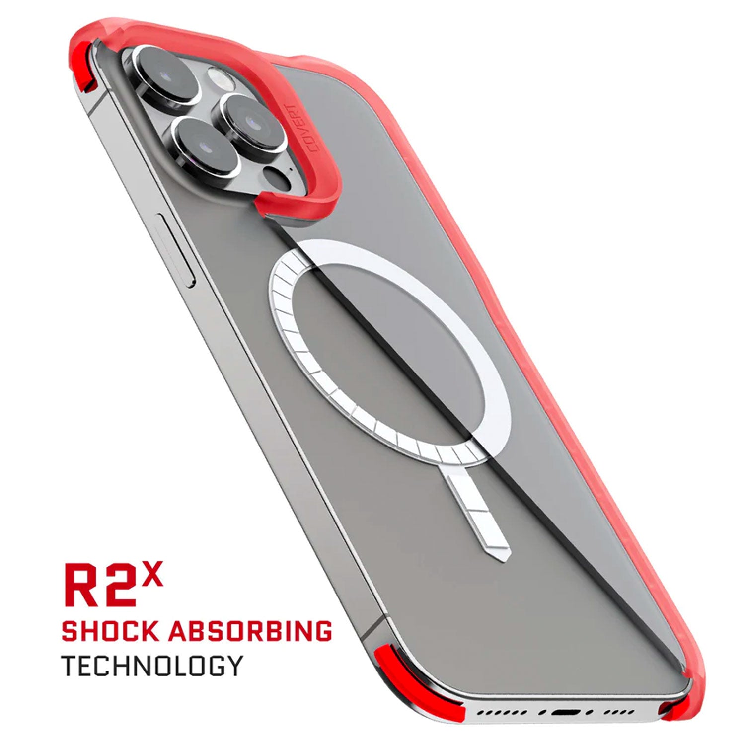 Ghostek iPhone 14 Pro Max Case Covert with Magsafe Pink