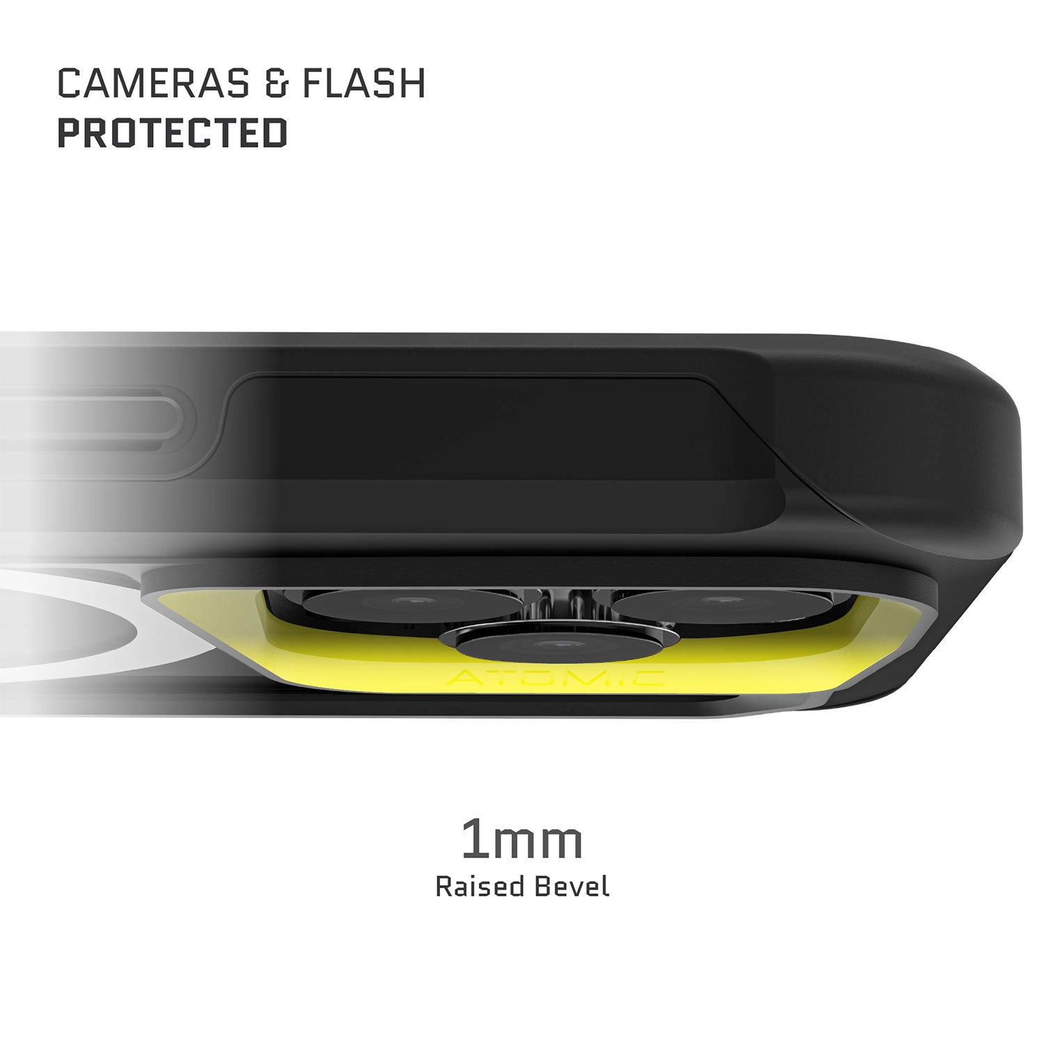 Ghostek iPhone 14 Pro Case Atomic Slim with Magsafe Black