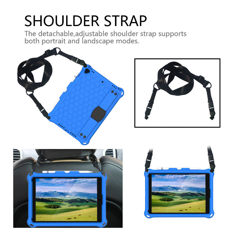 Tough On iPad 7 / 8 / 9th Gen 10.2” Case Beehive Style EVA