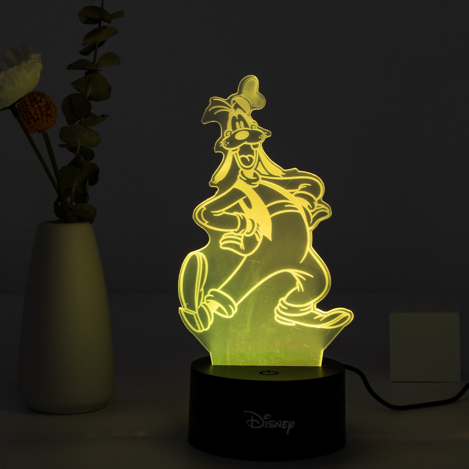 Disney 3D RGB App Controlled USB LED Night Light Goofy
