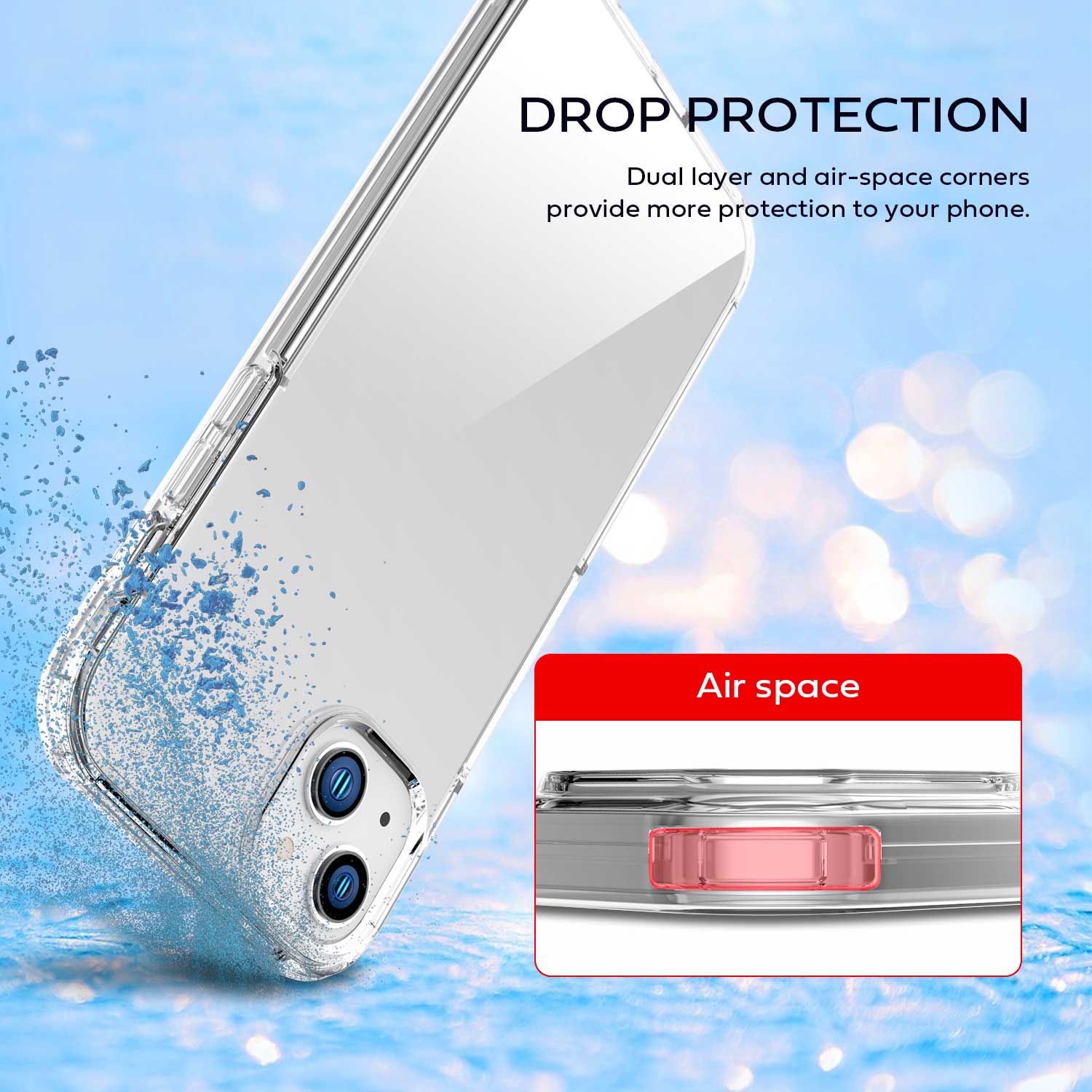 Tough On iPhone 14 Plus Case Clear
