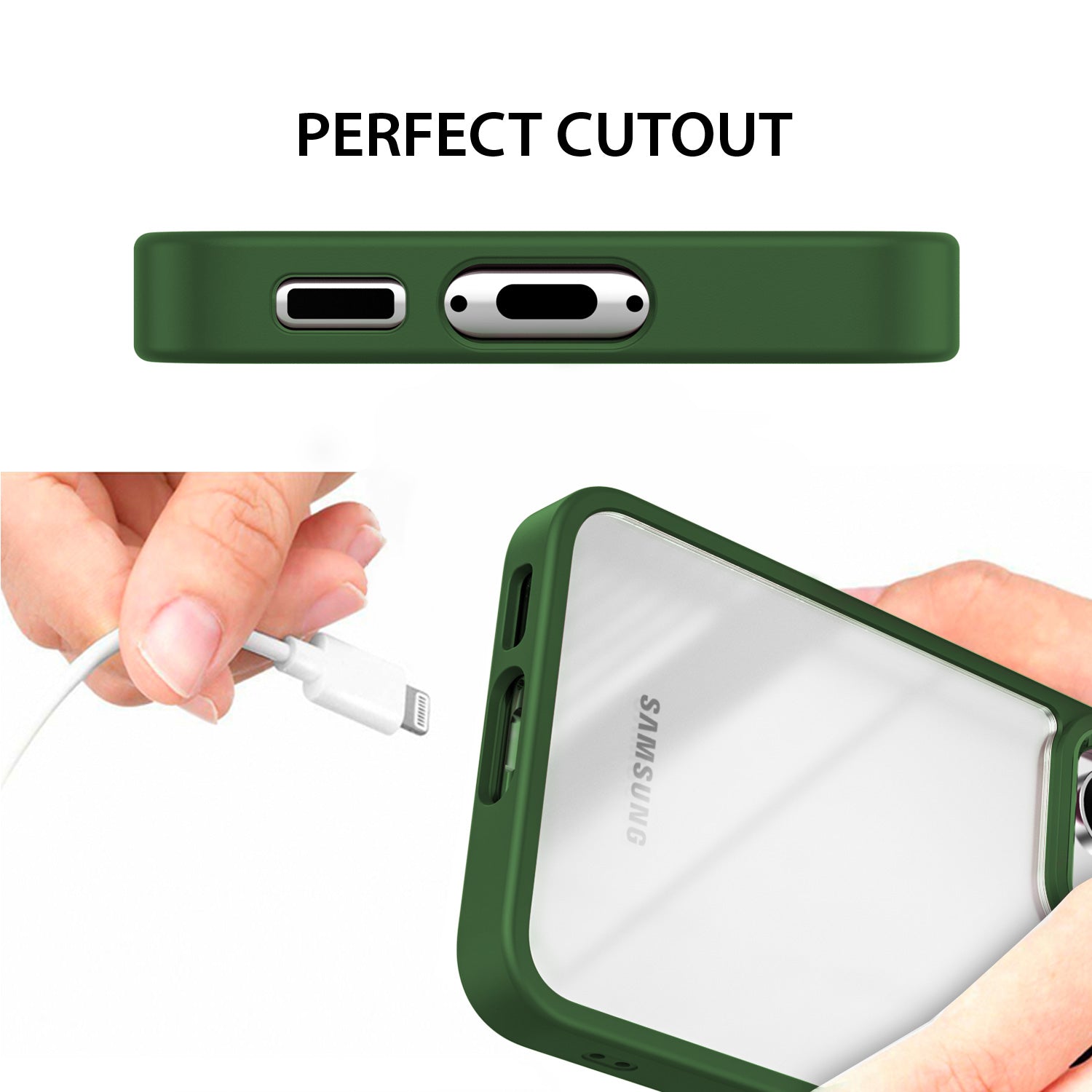 Tough On Samsung Galaxy S23 Plus Clear Case Protector