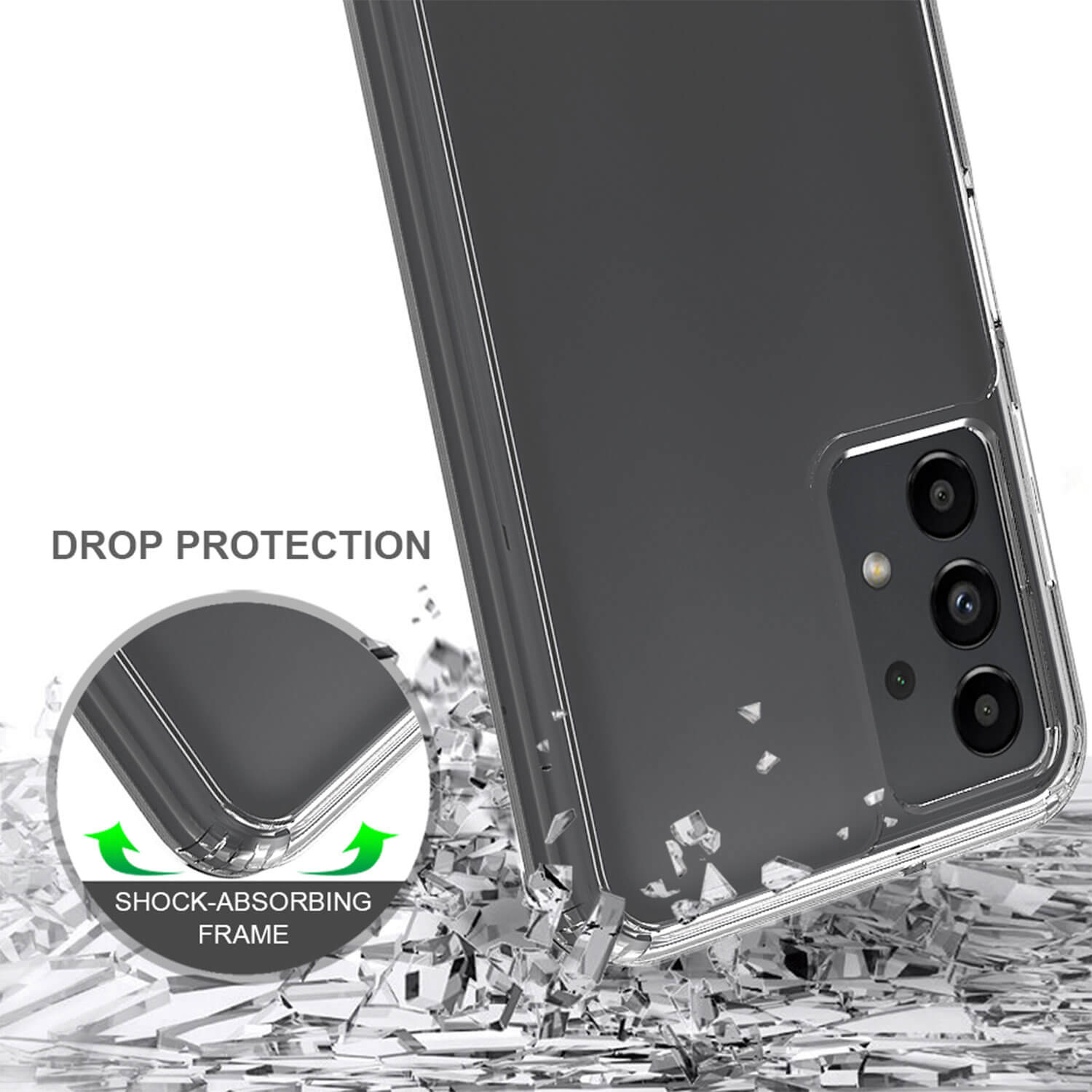 Tough On Samsung Galaxy A13 4G Case Clear Air