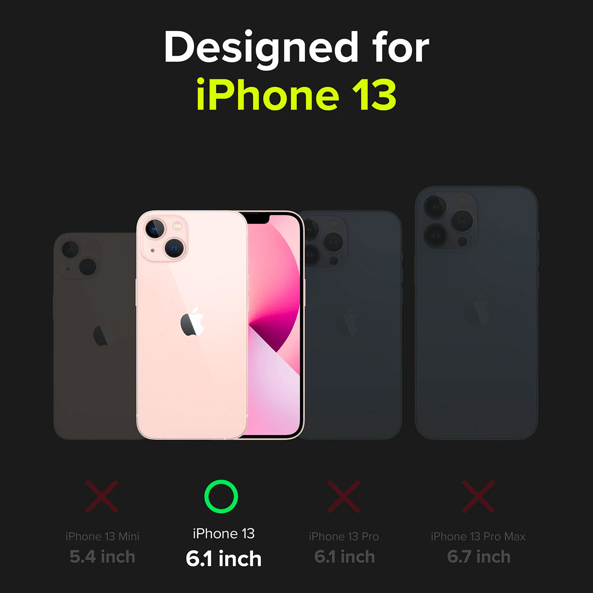Ringke iPhone 13 Case Fusion X Black