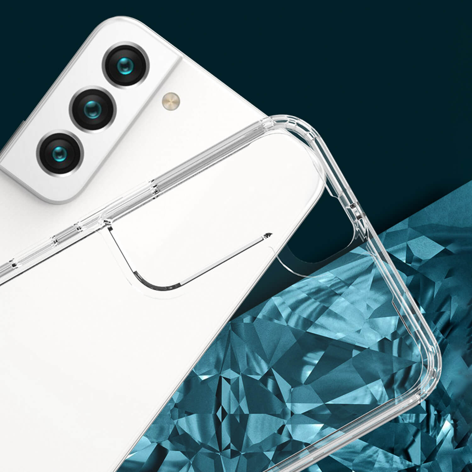 Tough On Samsung Galaxy S21 FE 5G Case Air Clear
