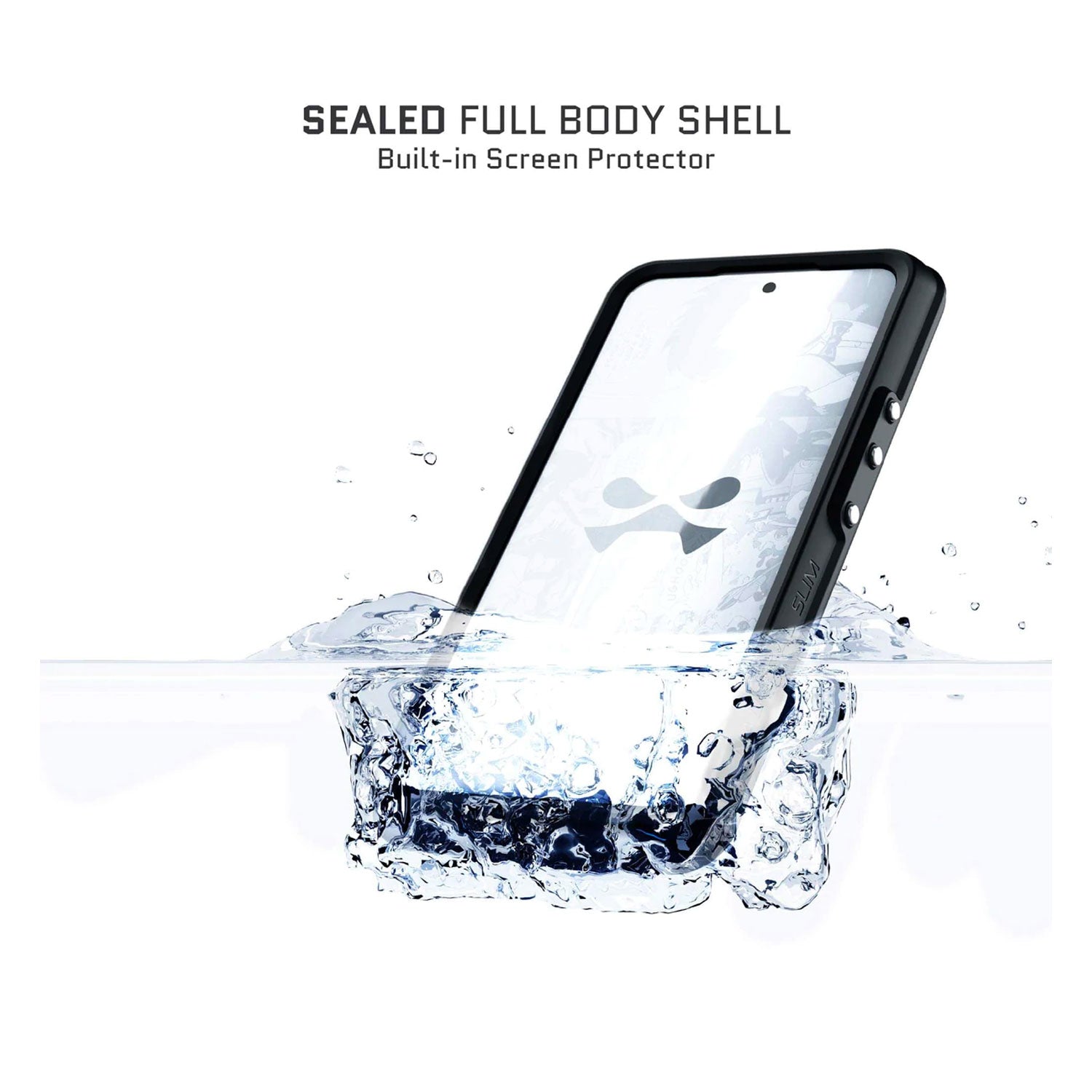Ghostek Samsung Galaxy S22 5G Case Nautical Slim Extreme Waterproof Clear