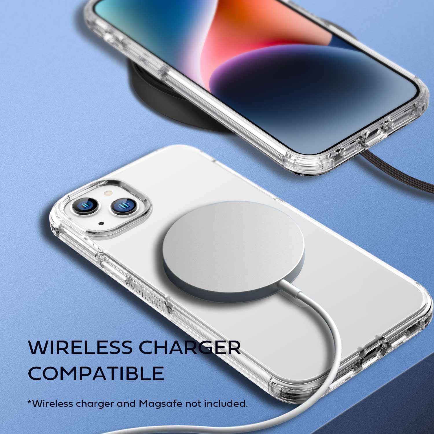 Tough On iPhone 14 Plus Clear Case with Magsafe