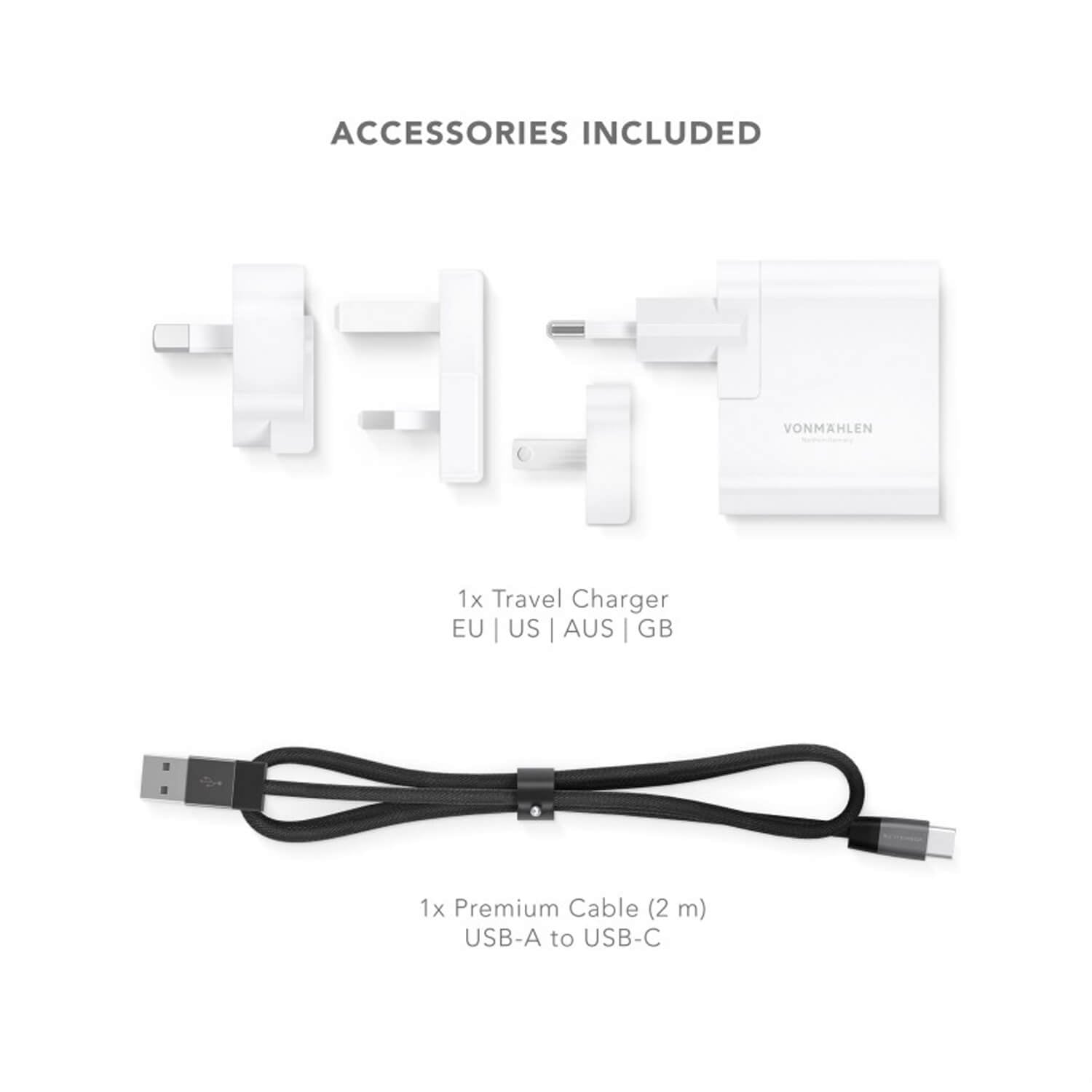 Vonmahlen Aura Wireless Charging Pad Glass Black