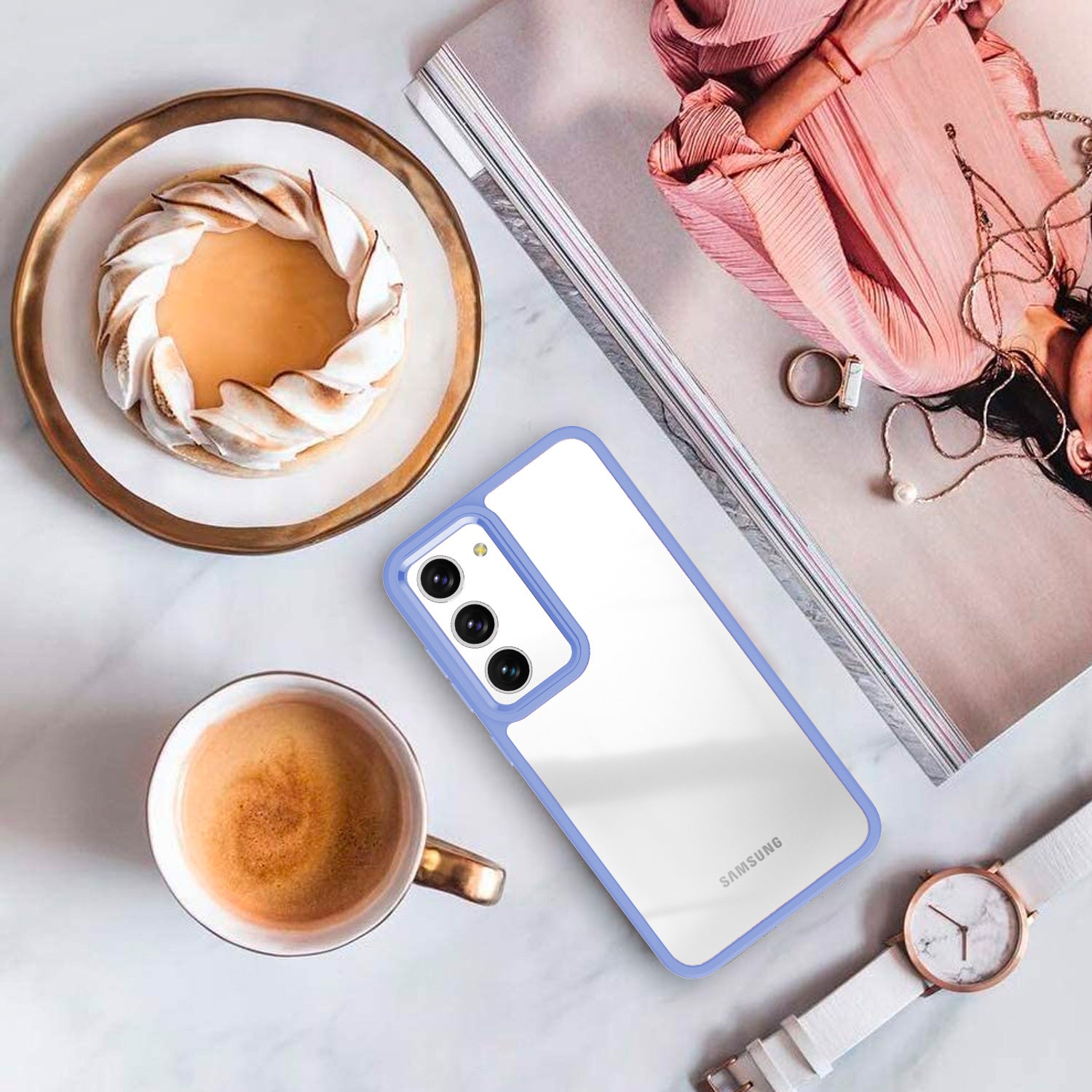 Tough On Samsung Galaxy S23 Clear Case Protector