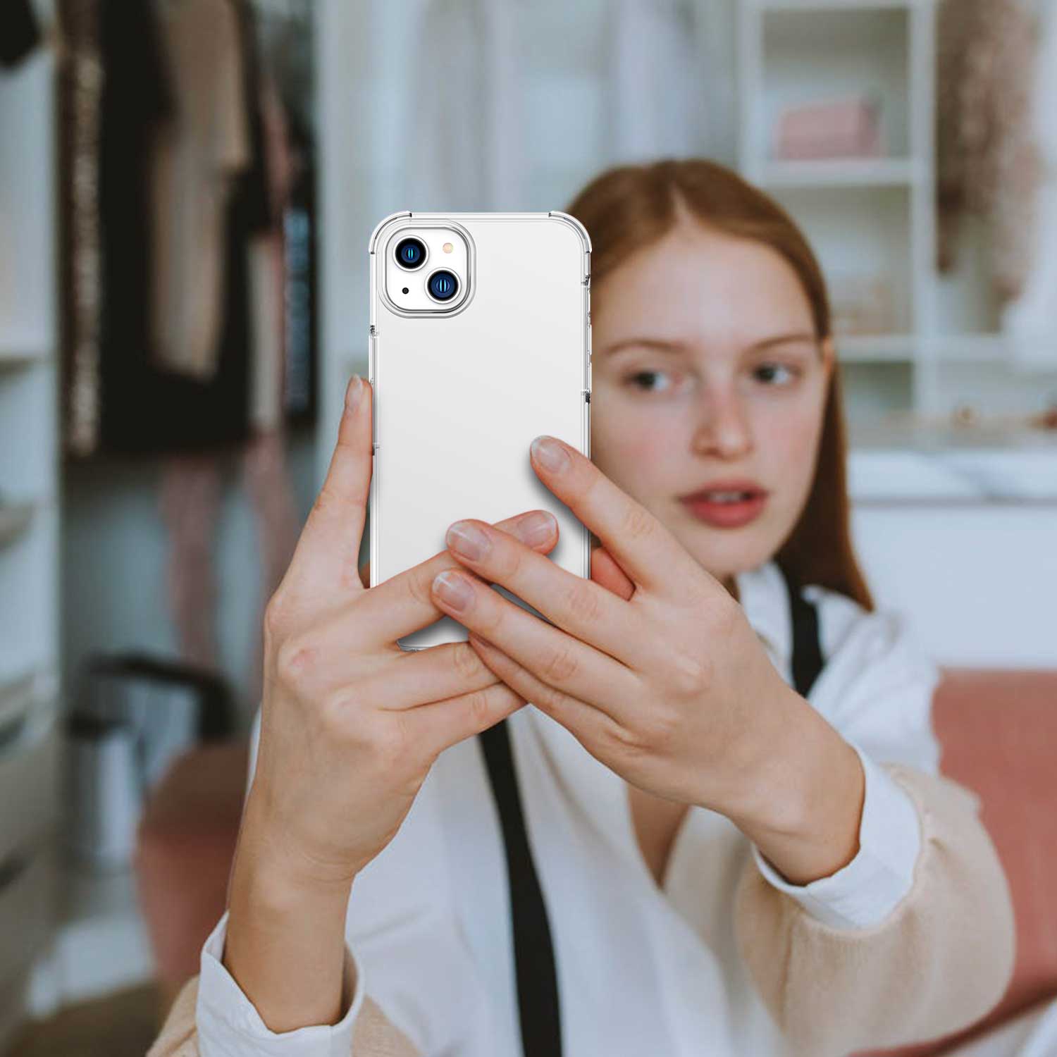 Tough On iPhone 14 Plus Case Clear
