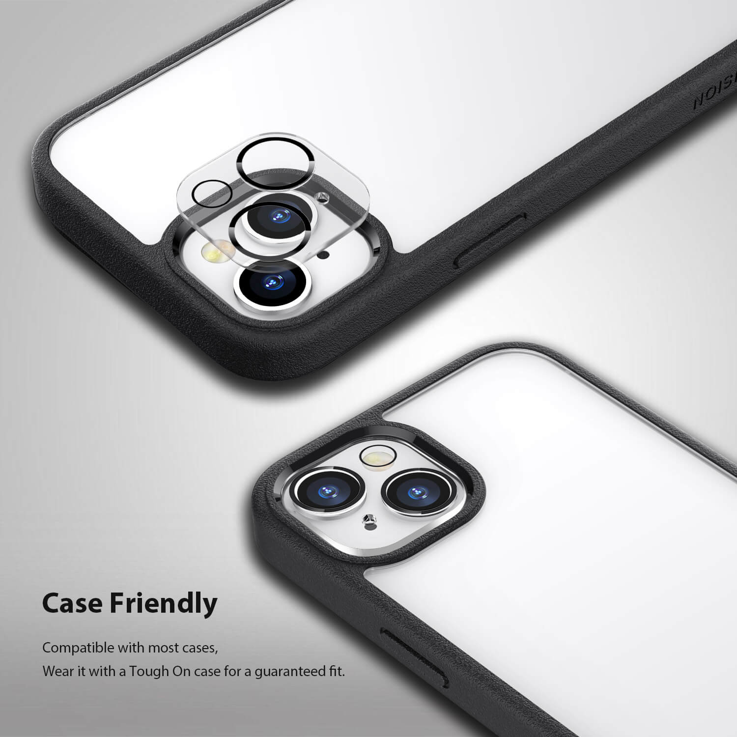 Tough On iPhone 13 Rear Camera Protector Tempered Glass