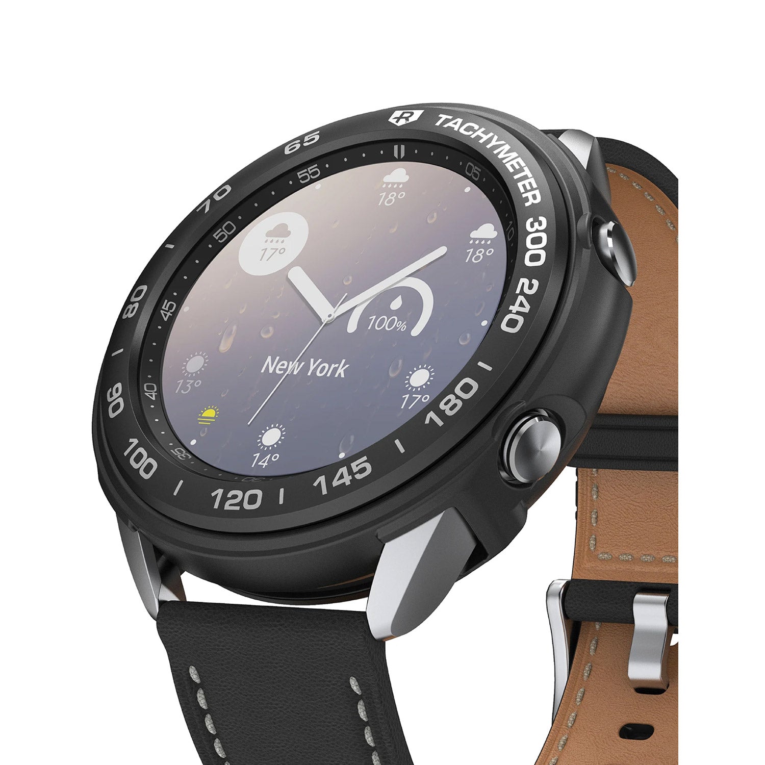 Ringke Galaxy Watch 3 45mm Air Sports Black Case+ Bezel Styling 10 Combo Pack