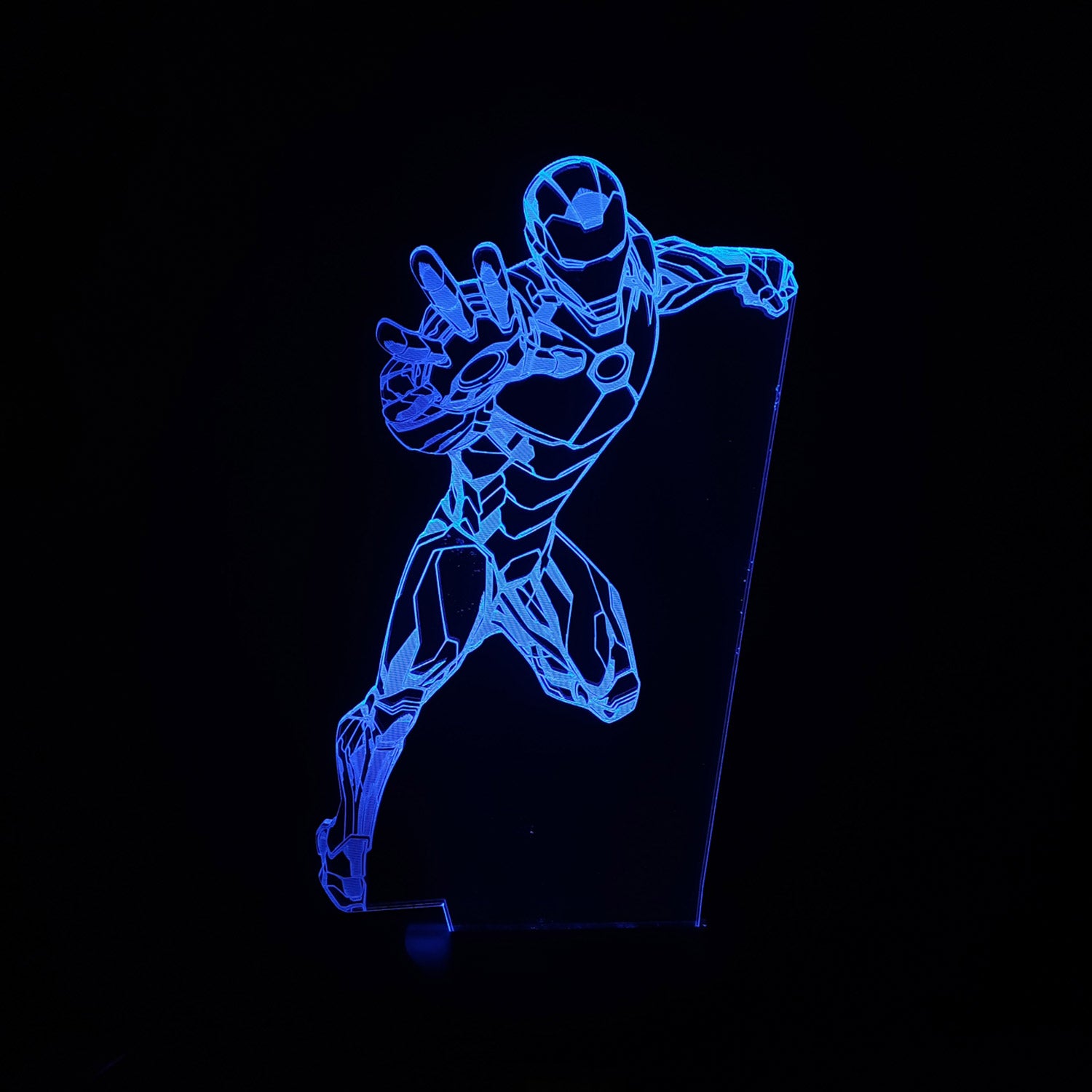 Marvel 3D RGB LED Night Light Lamp Marvel Iron Man