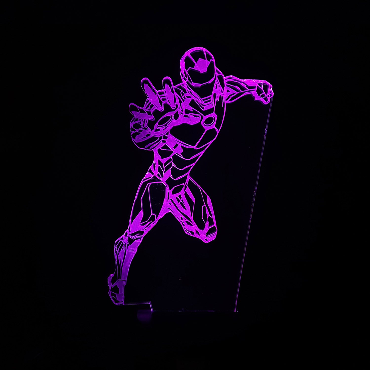 Marvel 3D RGB LED Night Light Lamp Marvel Iron Man